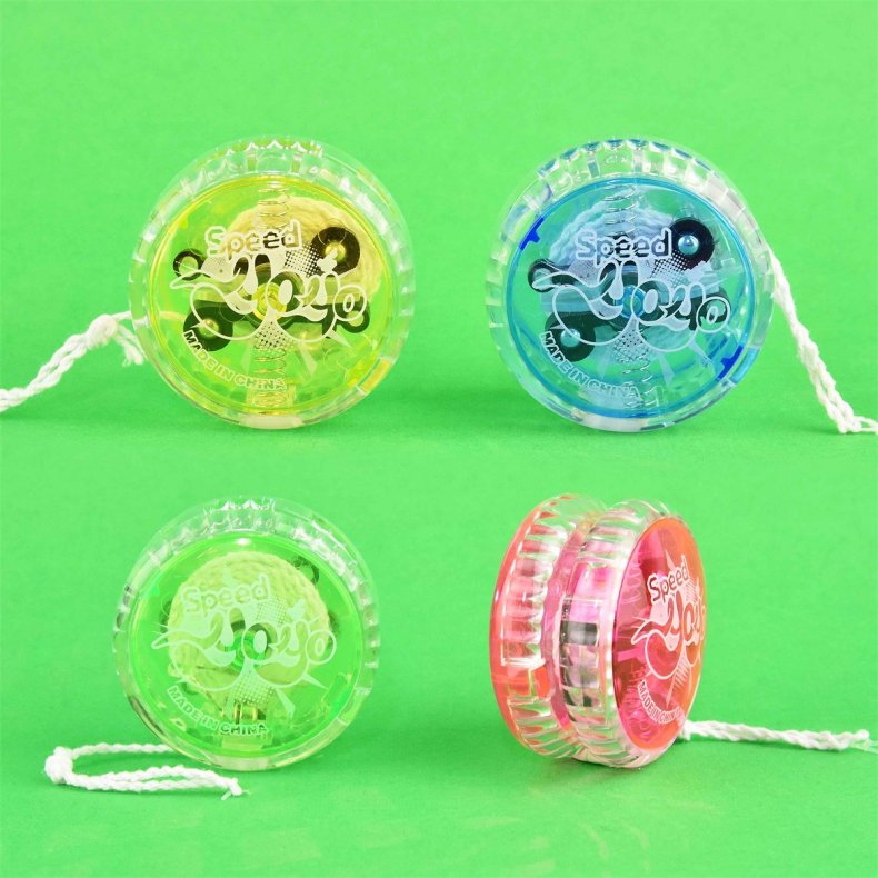 YOYO w LIGHT 4ass 5cm