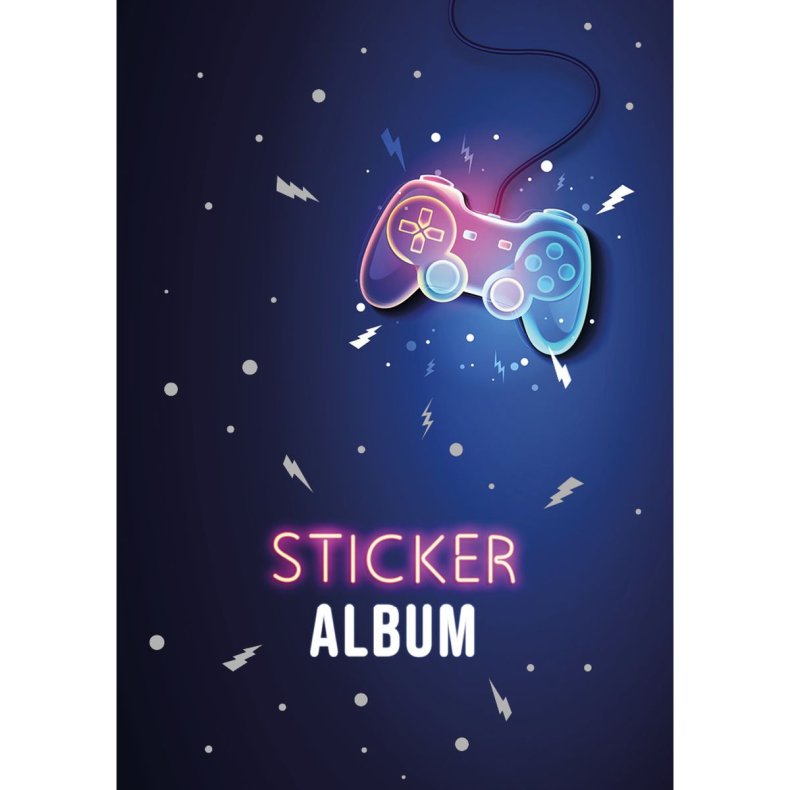 STICKER ALBUM GAMING