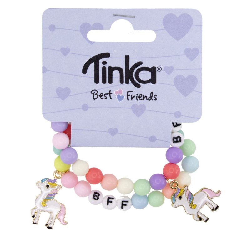 ARMBND BFF PERLER 2 STK UNICORN