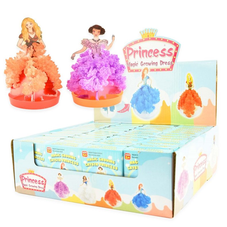 MAGIC GROWING PRINCESS 4ass 5pcs 8cm