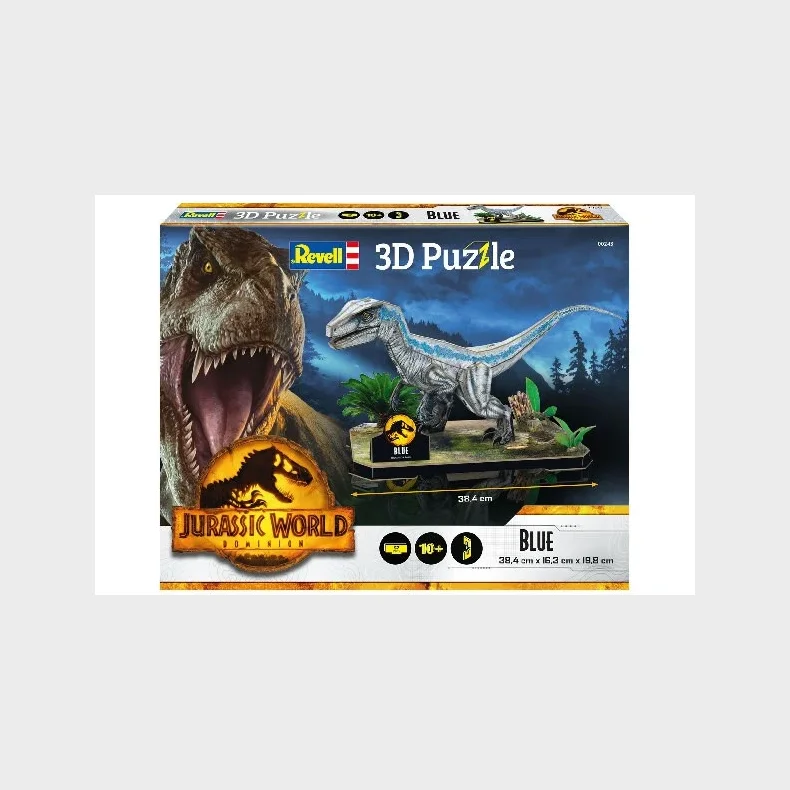 REVELL 3D puzzle, Jurassic World Dominion,- Blue