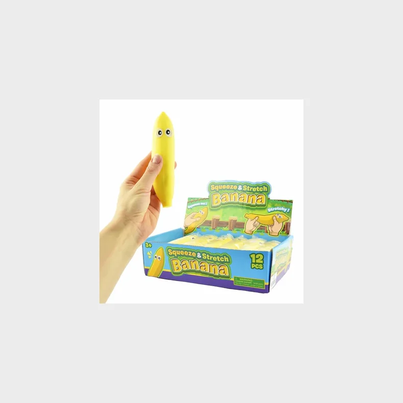 SQUEEZE BANANA STRETCHY 15cm